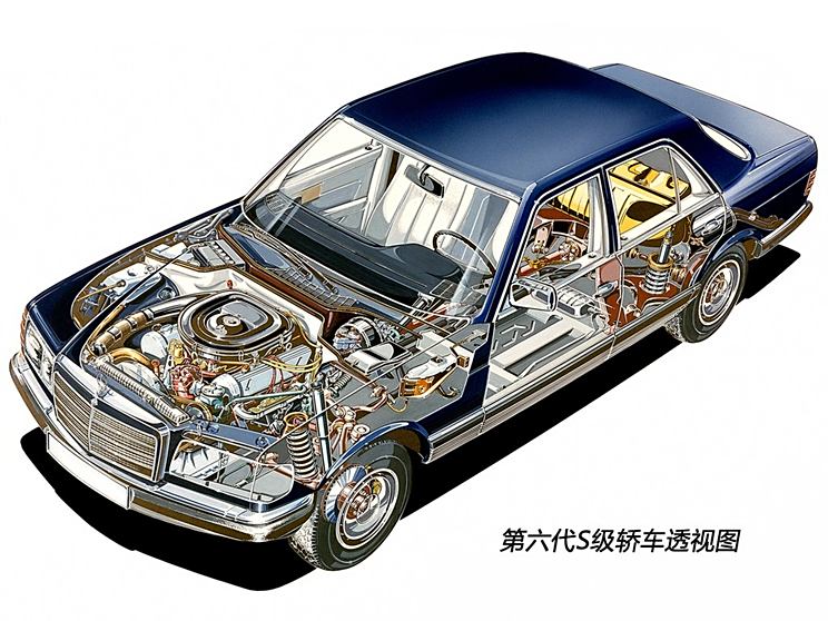 奔驰奔驰(进口)奔驰S级1969款 600